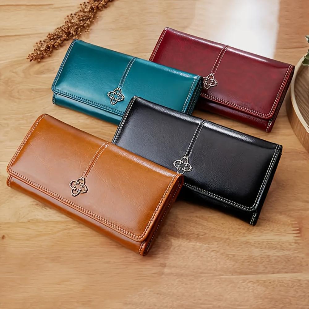Alyssa™ Trends | Carteira Bifold de Luxo