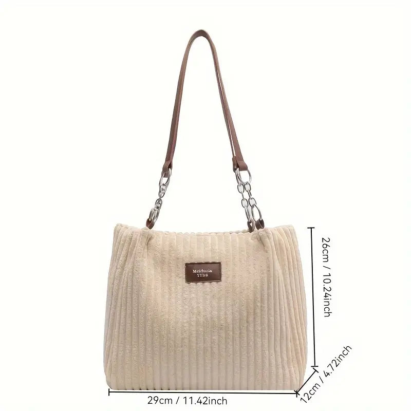 Layla™ - Elegante Cord-Tragetasche