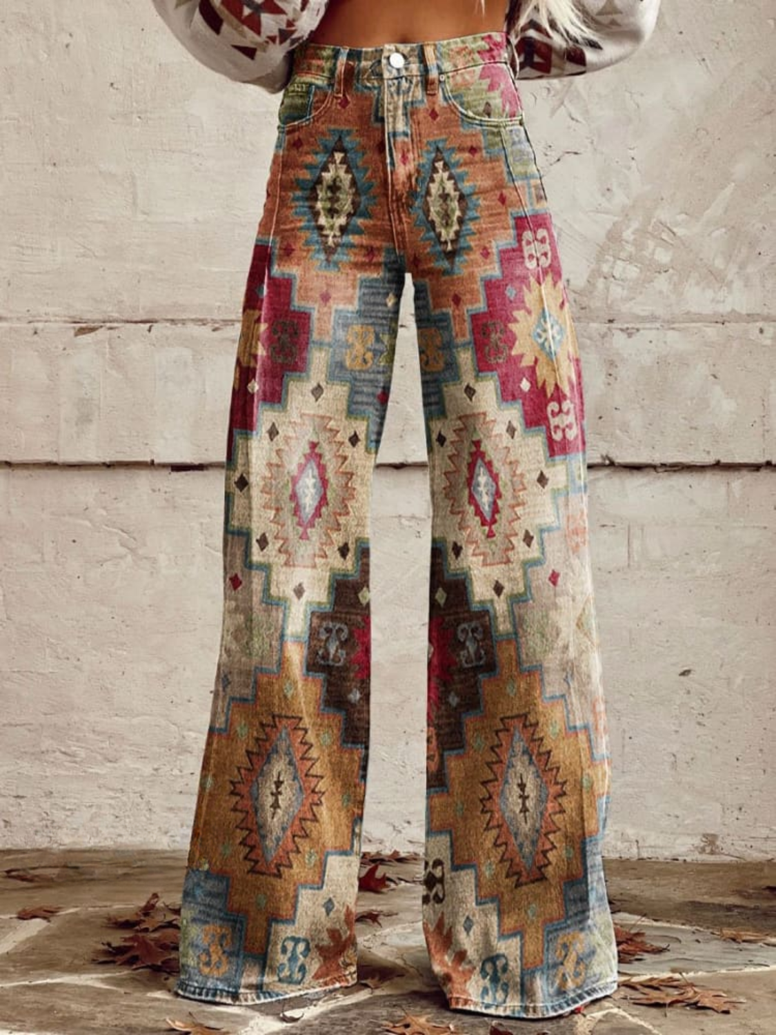 Charlotte ™ - Vintage-Hose mit superweichem weitem Bein