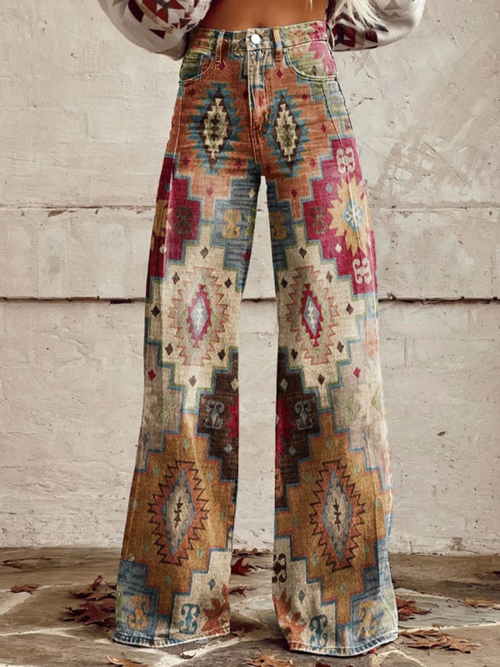 Charlotte ™ - Vintage-Hose mit superweichem weitem Bein
