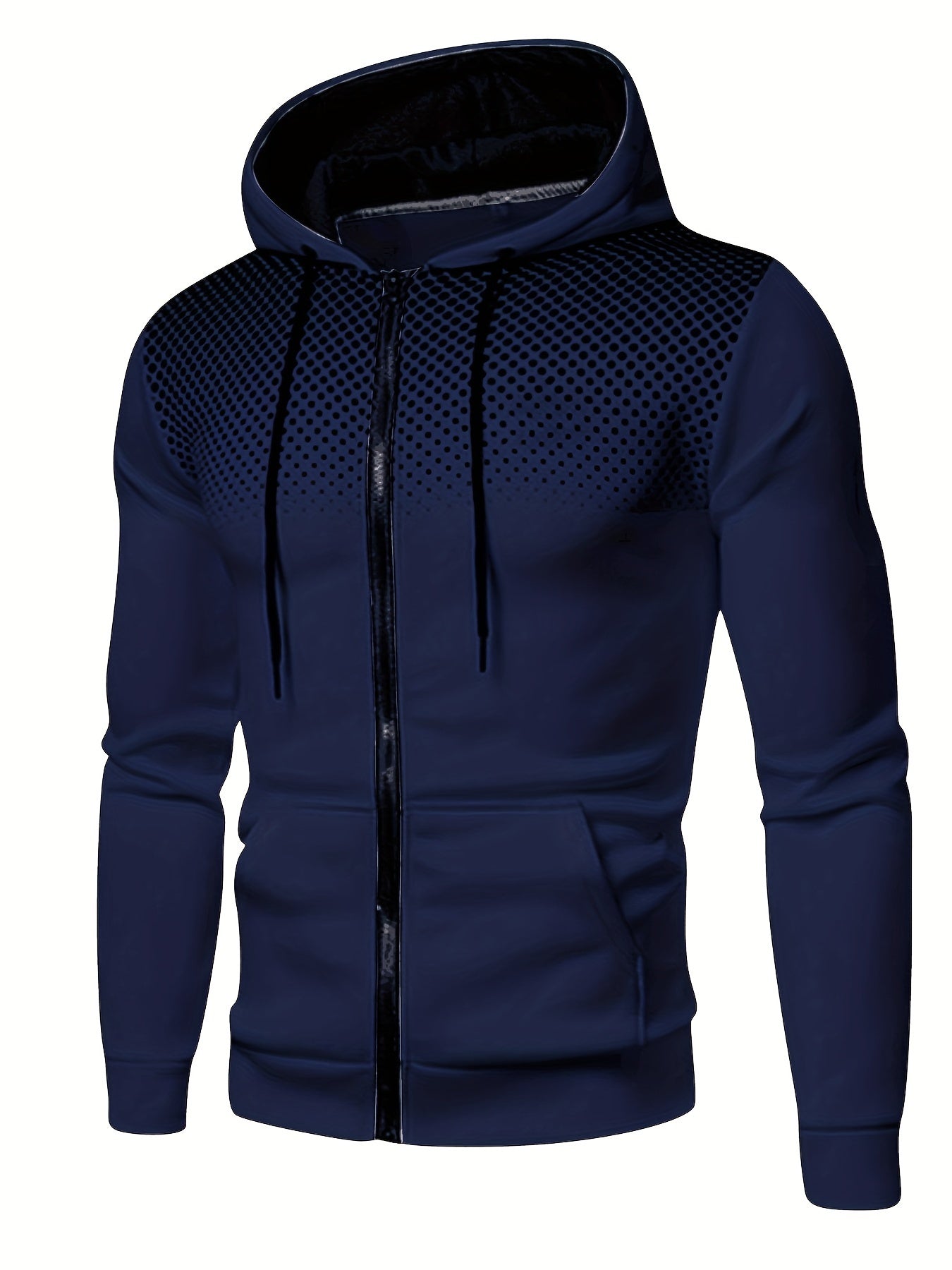 Men's Thermal Hoodie, Casual Pullover Sweatshirt, Fall/Winter Wear