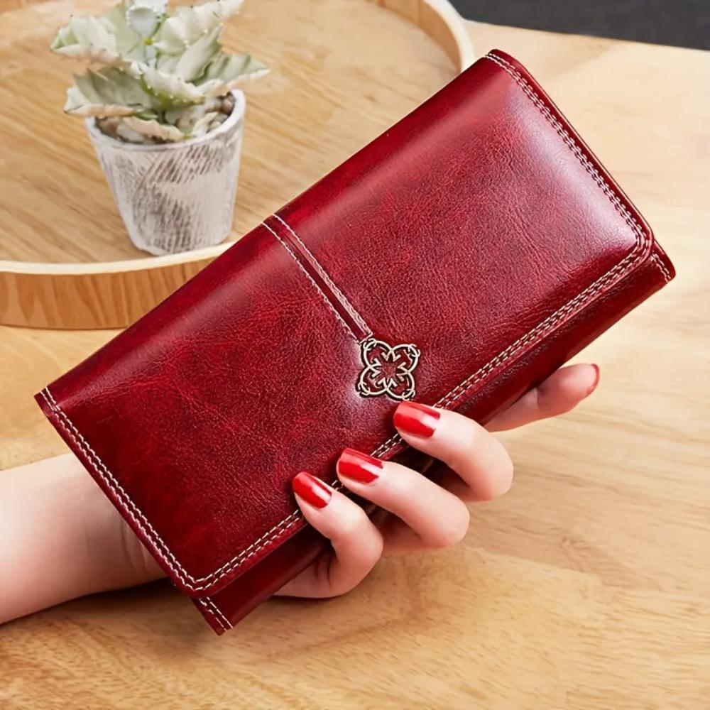 Alyssa™ Trends | Carteira Bifold de Luxo