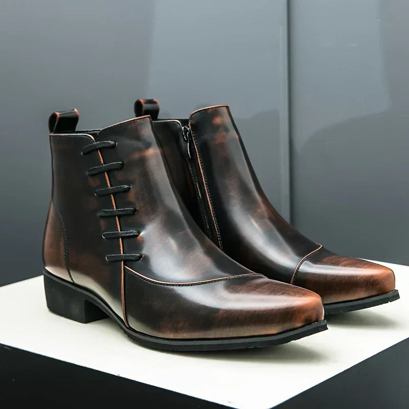 Samuel™ – Stilvolle Thatcher-Stiefel aus Leder
