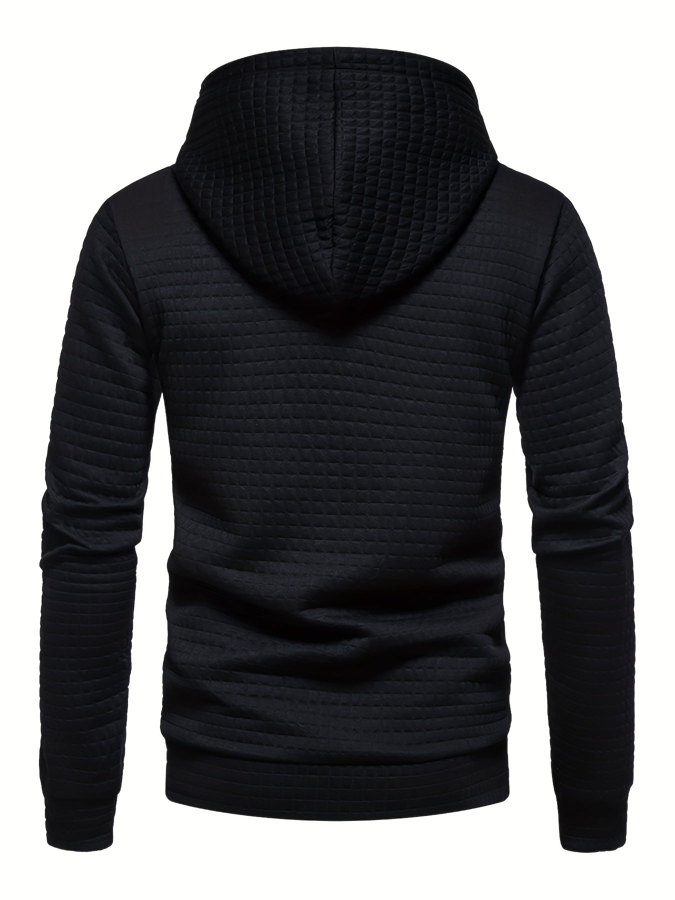 GEKM Men's Boho Embroidered Hoodie, Casual Pullover