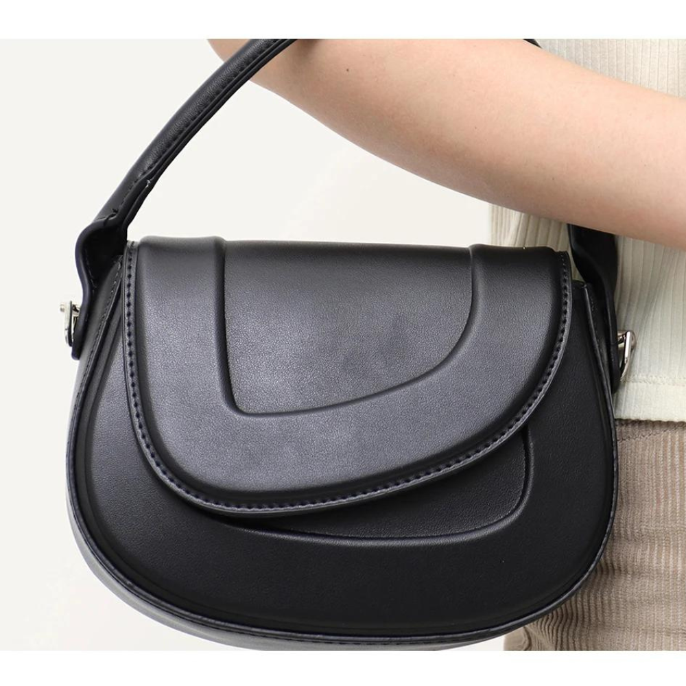 Charlotte™ Luxe Statement | Minimalistische Satteltasche