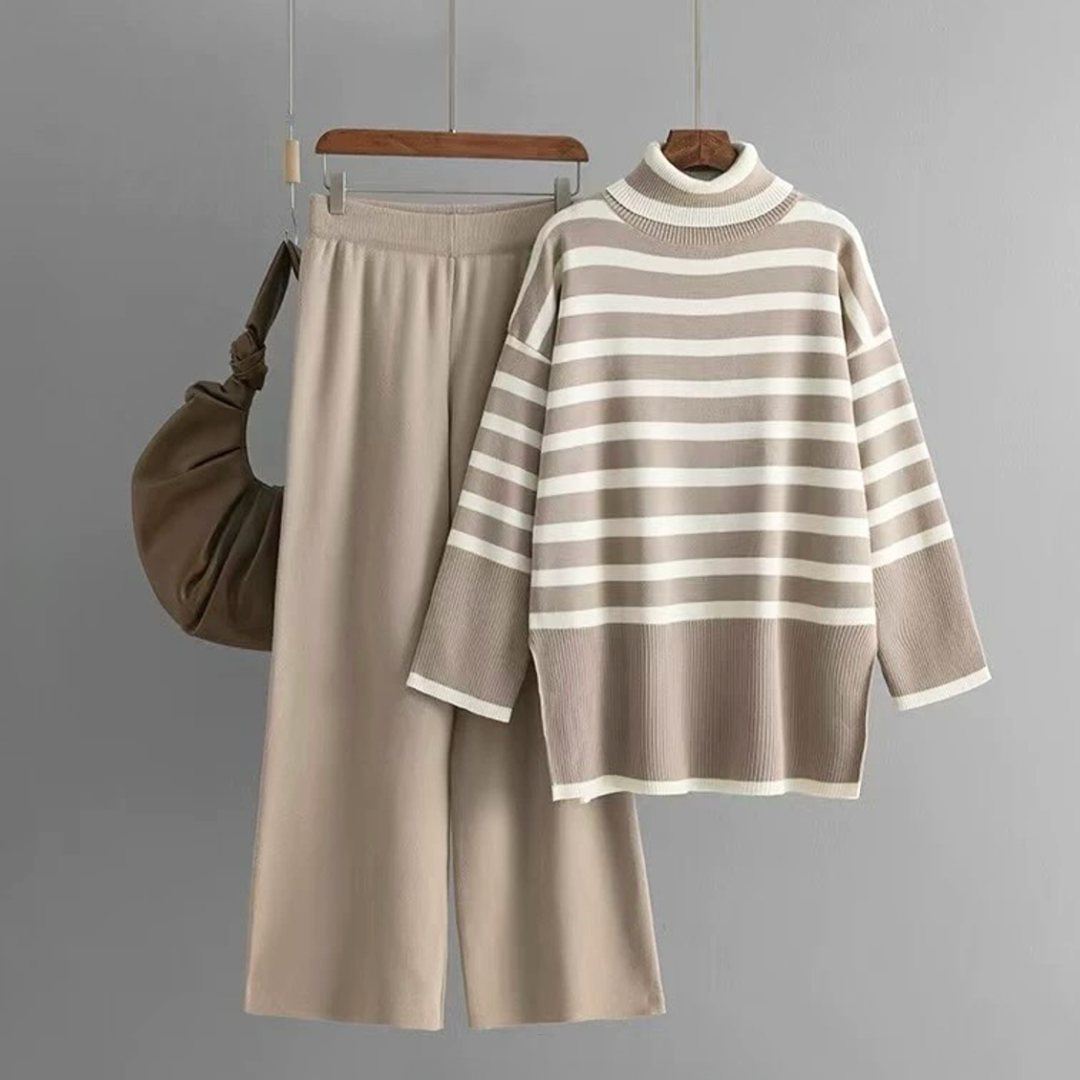 Avery™ - Conjunto de 2 peças de gola alta estiloso