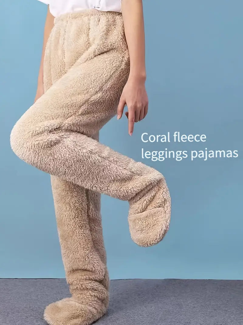 Amelia™ - Gemütliche, schlichte, dicke Plüschhose