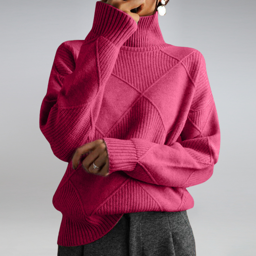 Adelia| SCHICKER ROLLKRAGENPULLOVER