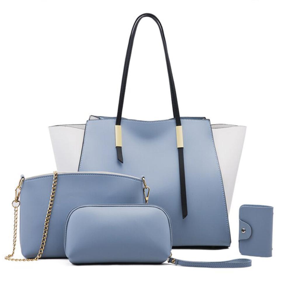 Conjunto de charme Isabella™ | Conjunto de bolsa tote luxuosa de 4 peças