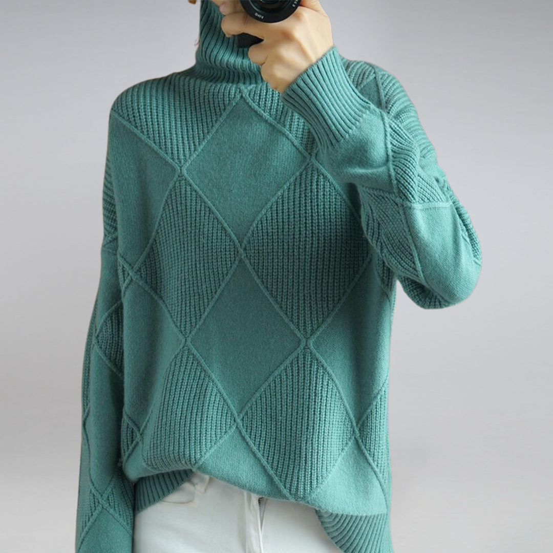 Adelia| SCHICKER ROLLKRAGENPULLOVER