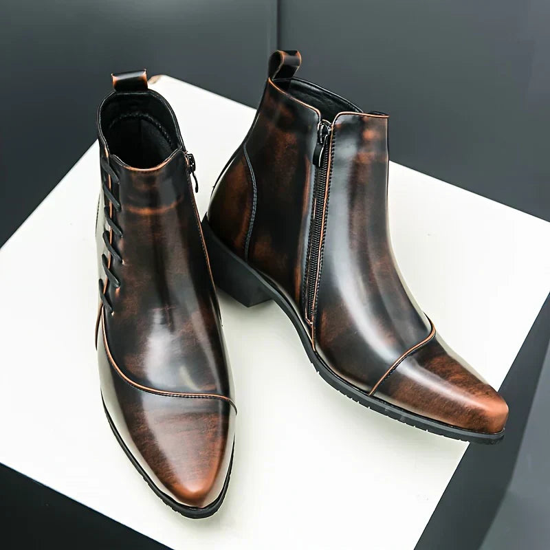 Samuel™ – Stilvolle Thatcher-Stiefel aus Leder