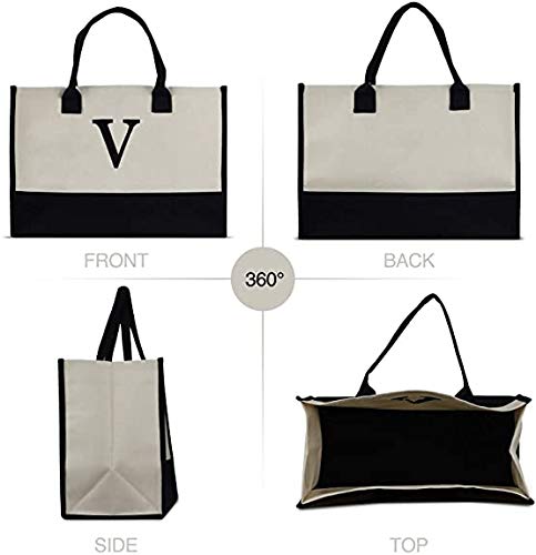 Harper™ - Personalisierte Tragetasche mit Buchstaben