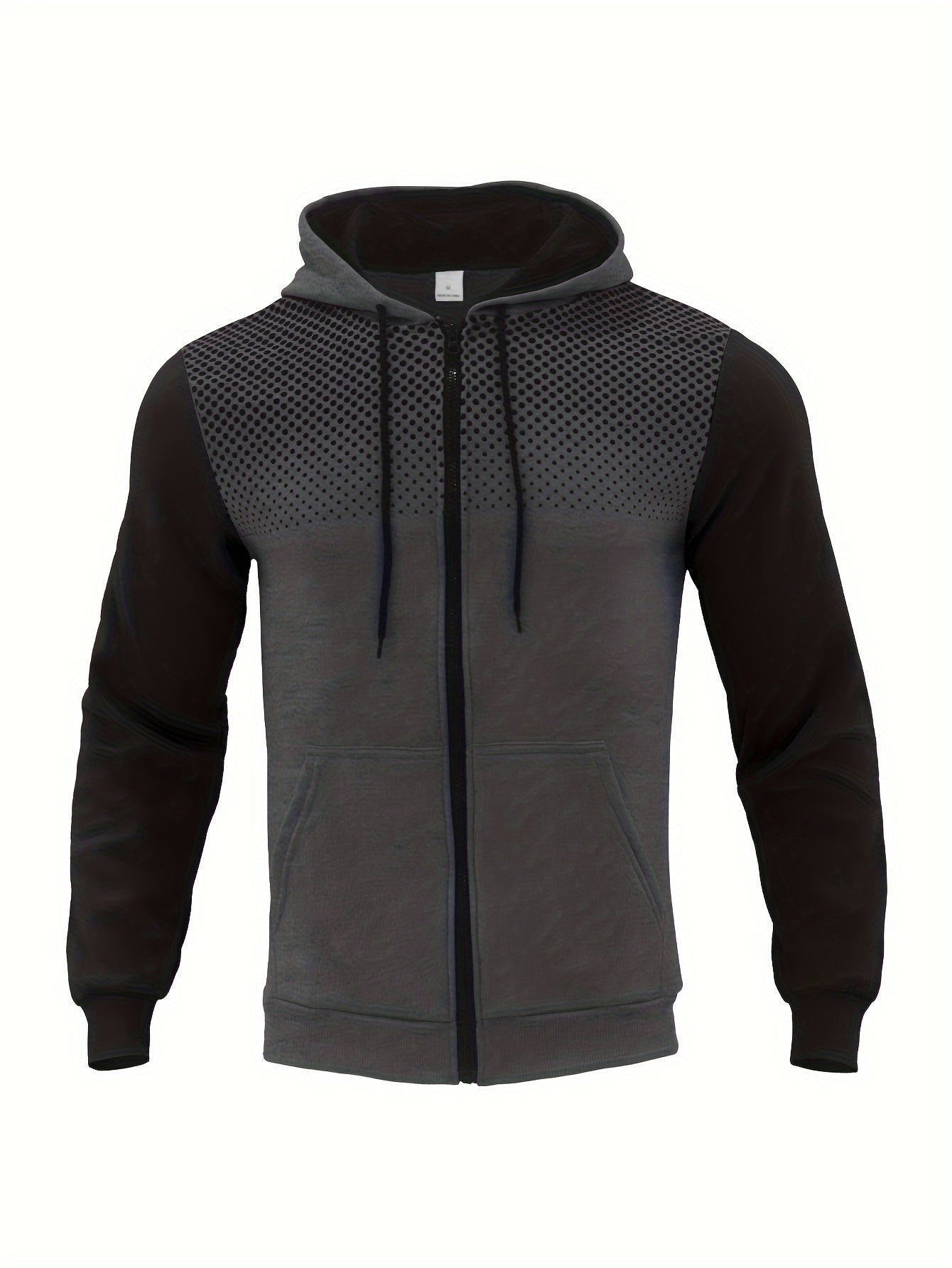 Men's Thermal Hoodie, Casual Pullover Sweatshirt, Fall/Winter Wear