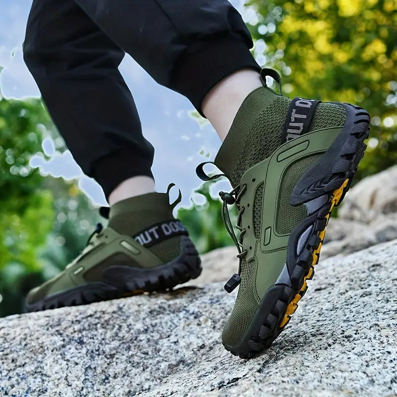 Atmungsaktive, rutschfeste Outdoor-Sneaker für Herren zum Wandern und Angeln