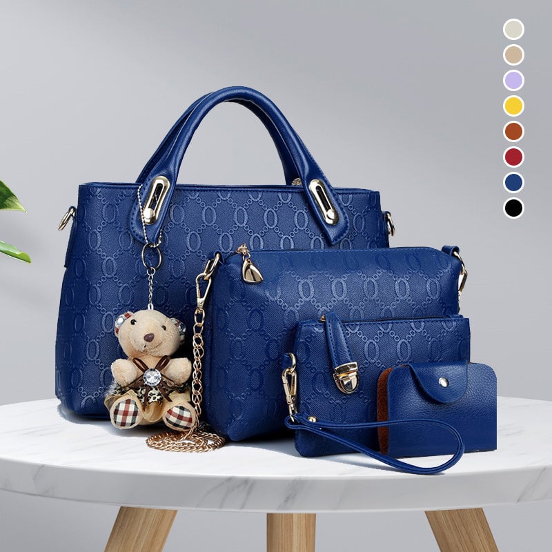 Conjunto Grace™ Luxe | Conjunto de bolsas elegantes e fofas de 4 peças