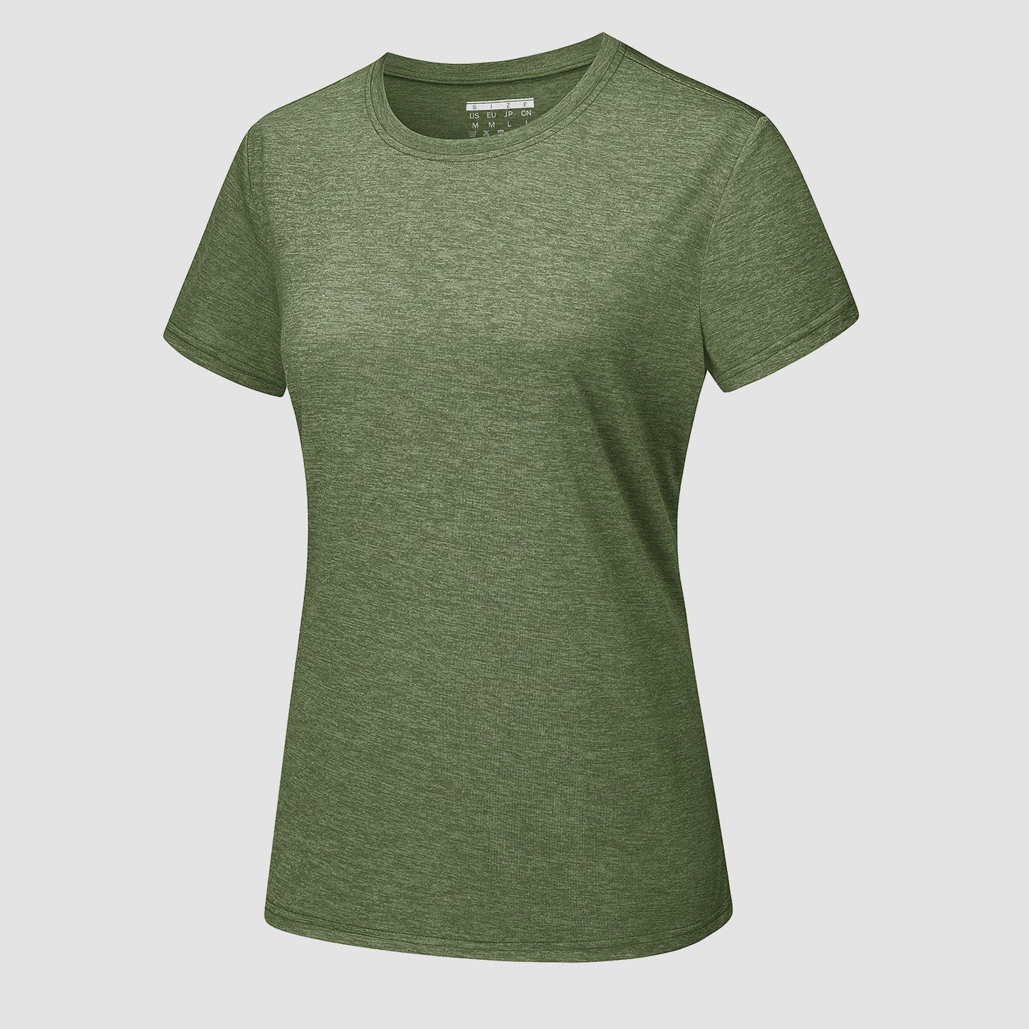 Women's Short Sleeve T-Shirt Quick Dry Running Workout Tee