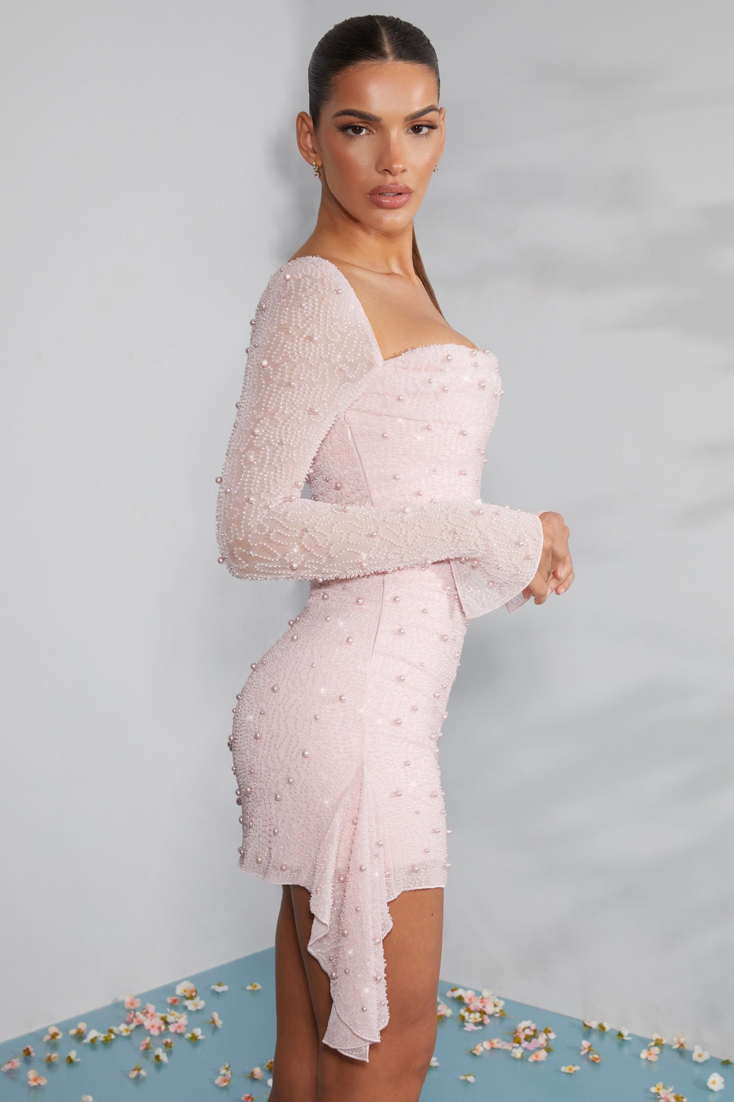Alyssa™ - Vestido elegante e atraente de mangas compridas