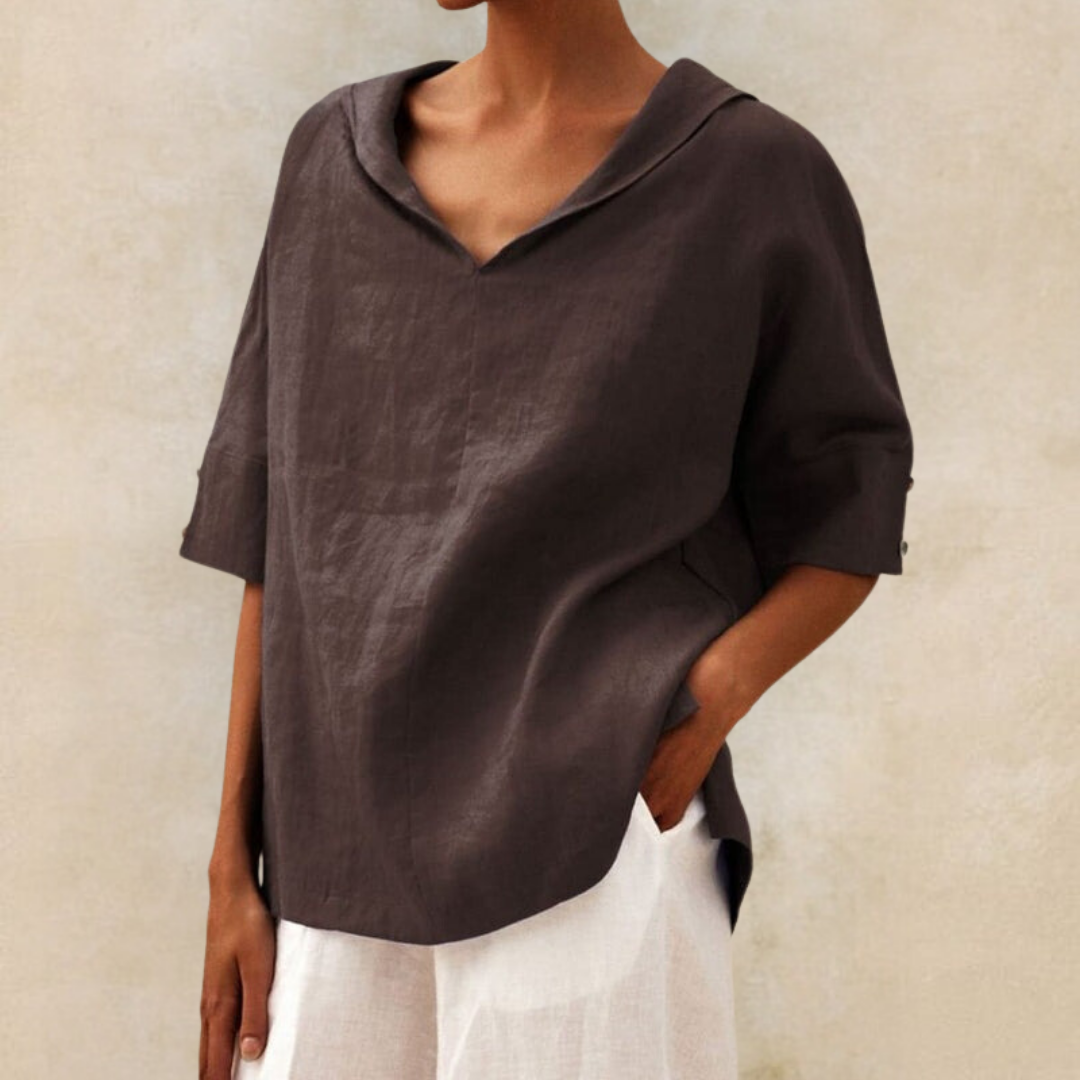 Zoe™ - Blusa Casual Solta