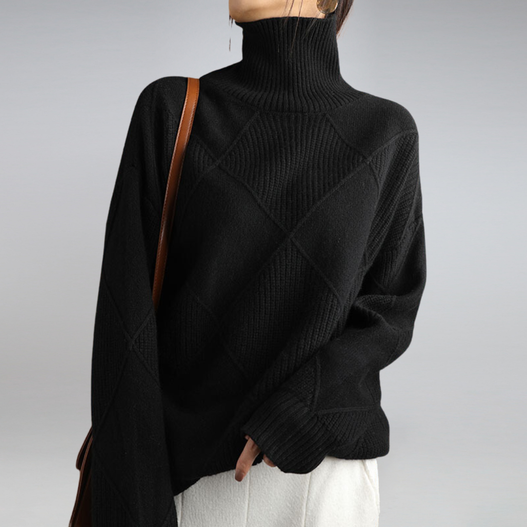 Adelia| SCHICKER ROLLKRAGENPULLOVER