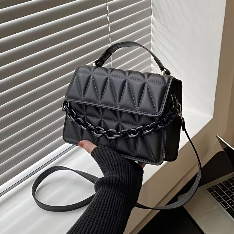 Mini bolsa tiracolo com relevo - bolsa de ombro da moda