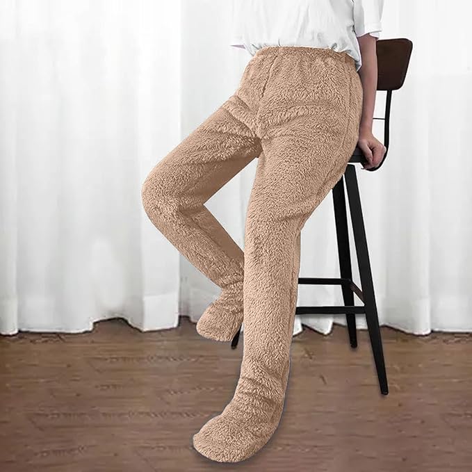 Amelia™ - Gemütliche, schlichte, dicke Plüschhose