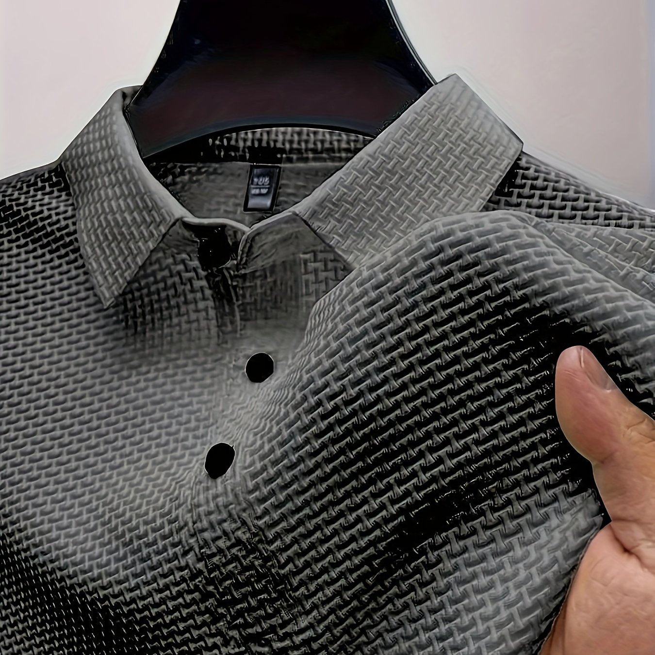 Jacquard Sports Casual Shirt