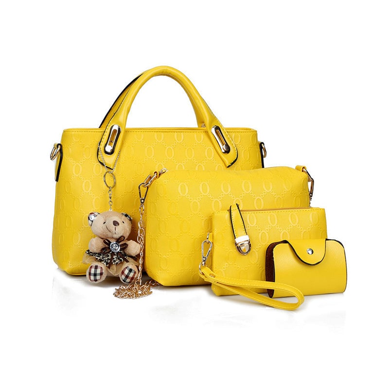 Conjunto Grace™ Luxe | Conjunto de bolsas elegantes e fofas de 4 peças