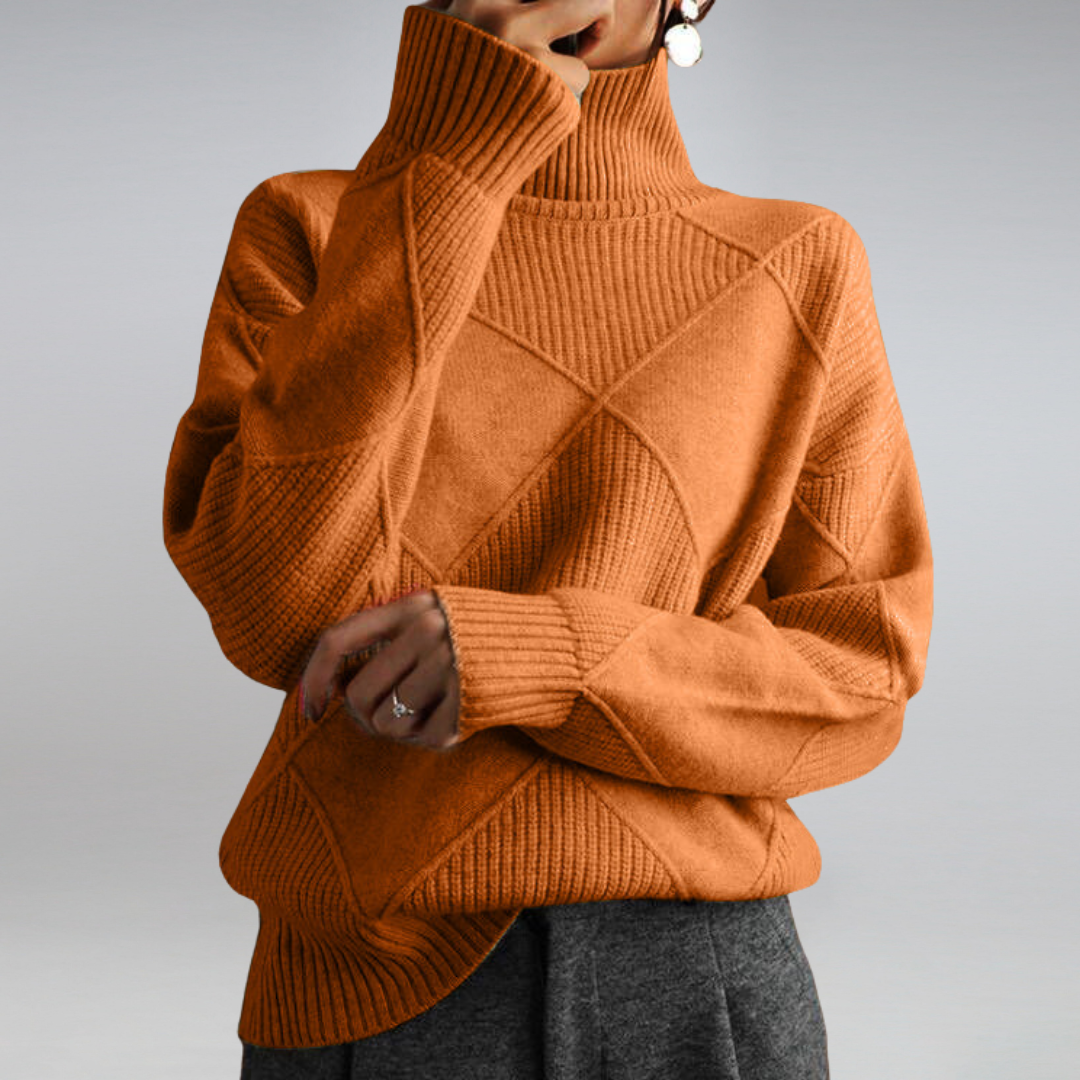 Adelia| SCHICKER ROLLKRAGENPULLOVER