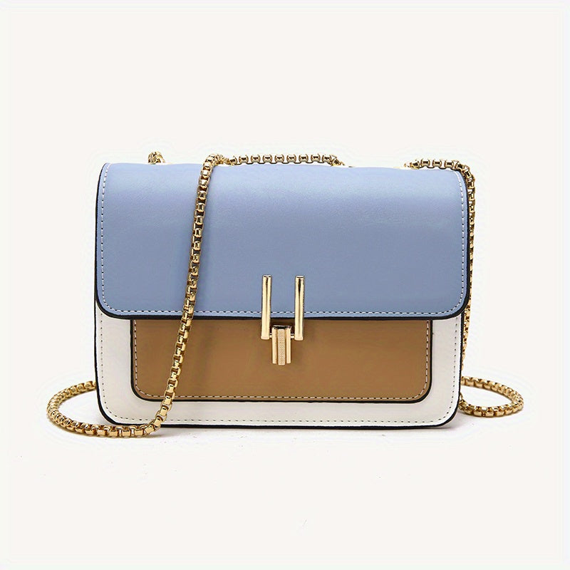 Bolsa de ombro com aba fashion - Bolsa transversal feminina com fivela e alça larga