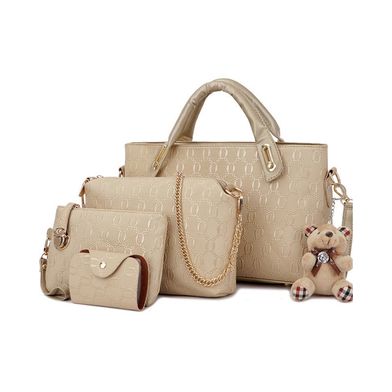 Conjunto Grace™ Luxe | Conjunto de bolsas elegantes e fofas de 4 peças