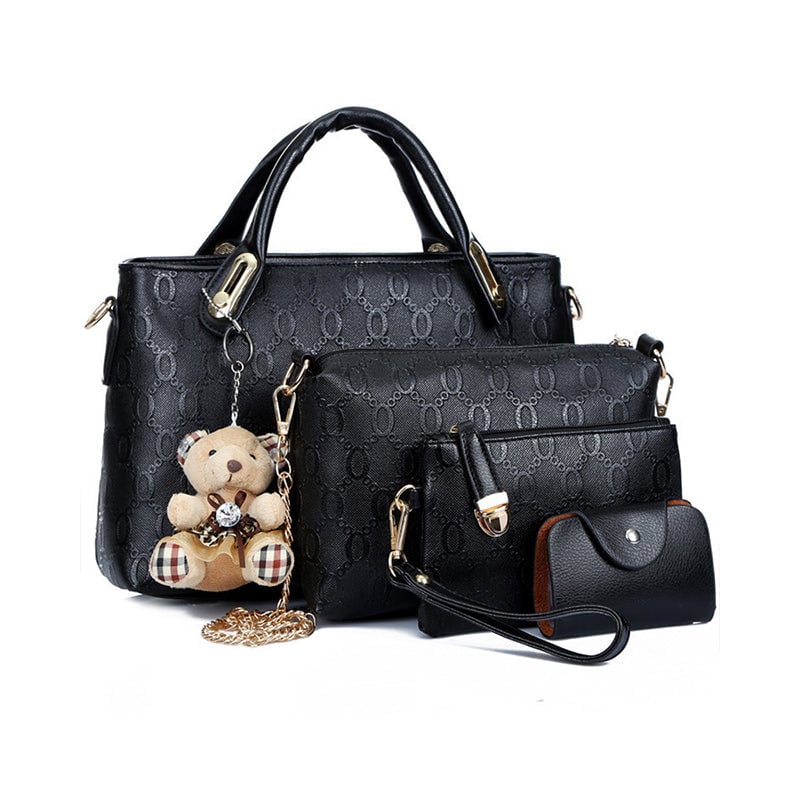 Conjunto Grace™ Luxe | Conjunto de bolsas elegantes e fofas de 4 peças