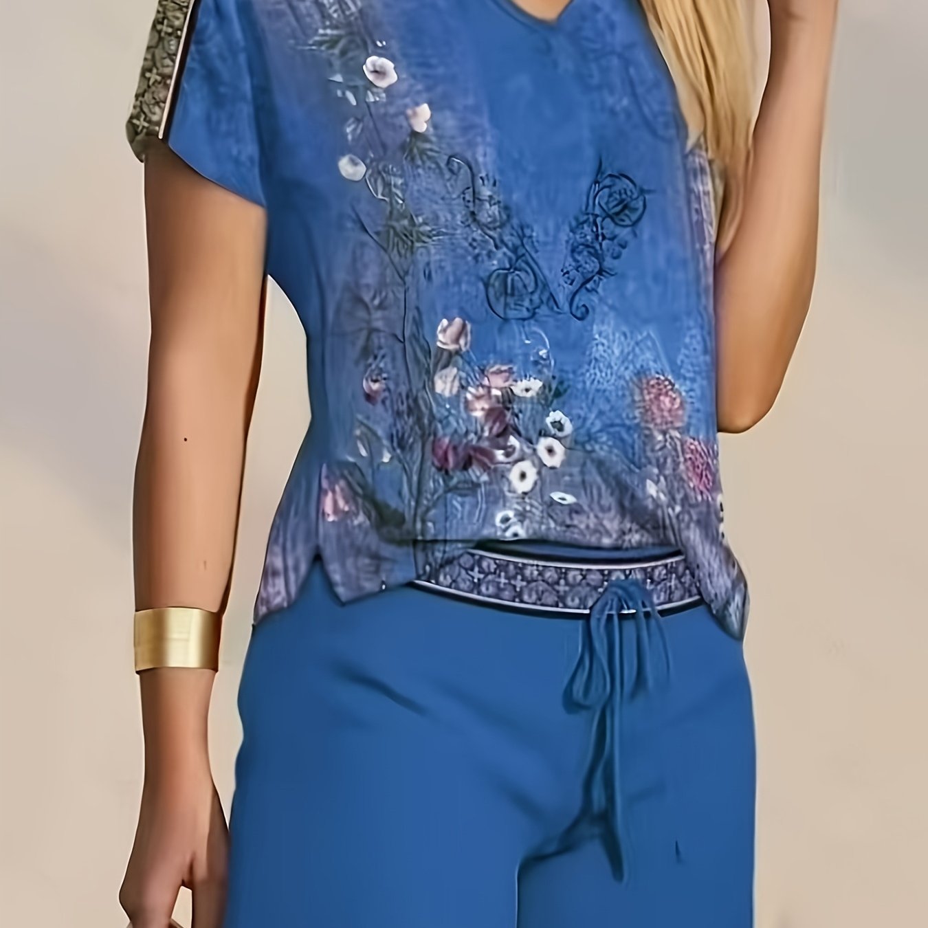 Women's Printed Suit