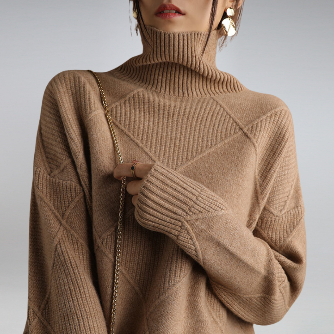 Adelia| SCHICKER ROLLKRAGENPULLOVER