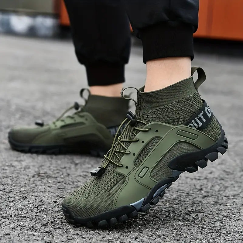 Atmungsaktive, rutschfeste Outdoor-Sneaker für Herren zum Wandern und Angeln