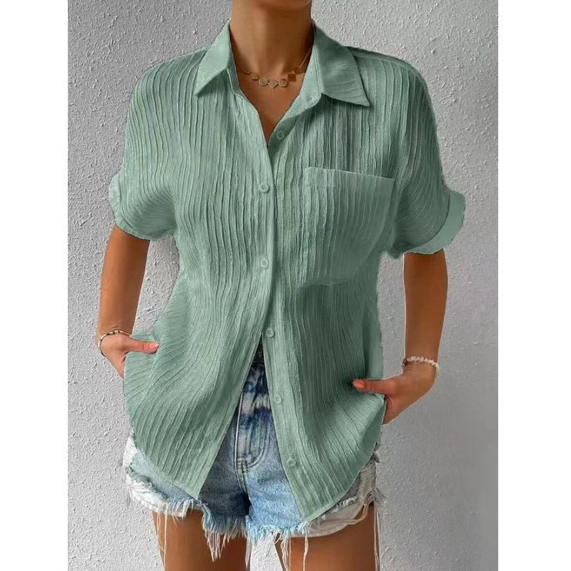 Sophia™ - Camisa Casual Elegante e Sofisticada