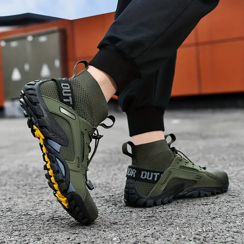 Atmungsaktive, rutschfeste Outdoor-Sneaker für Herren zum Wandern und Angeln