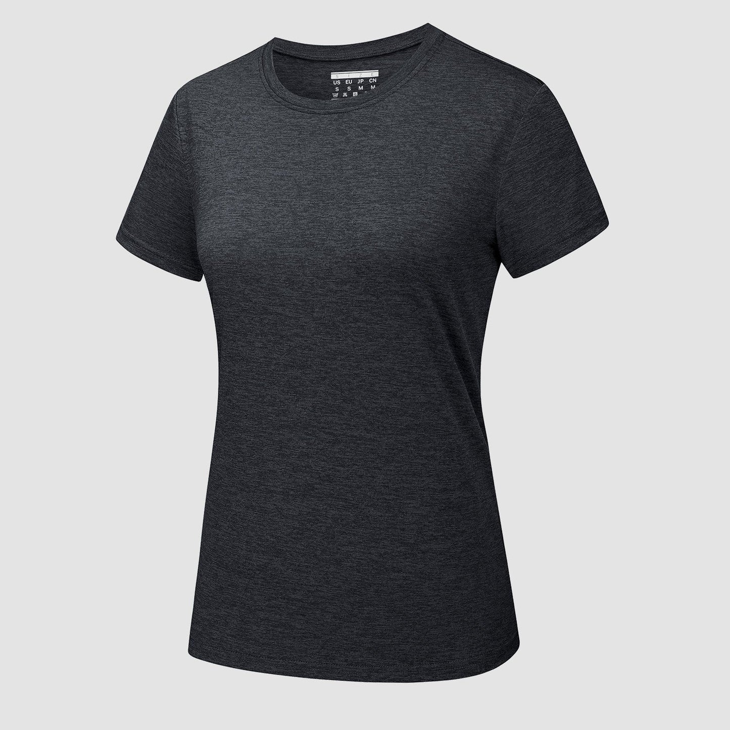 Women's Short Sleeve T-Shirt Quick Dry Running Workout Tee