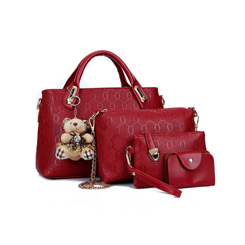 Conjunto Grace™ Luxe | Conjunto de bolsas elegantes e fofas de 4 peças