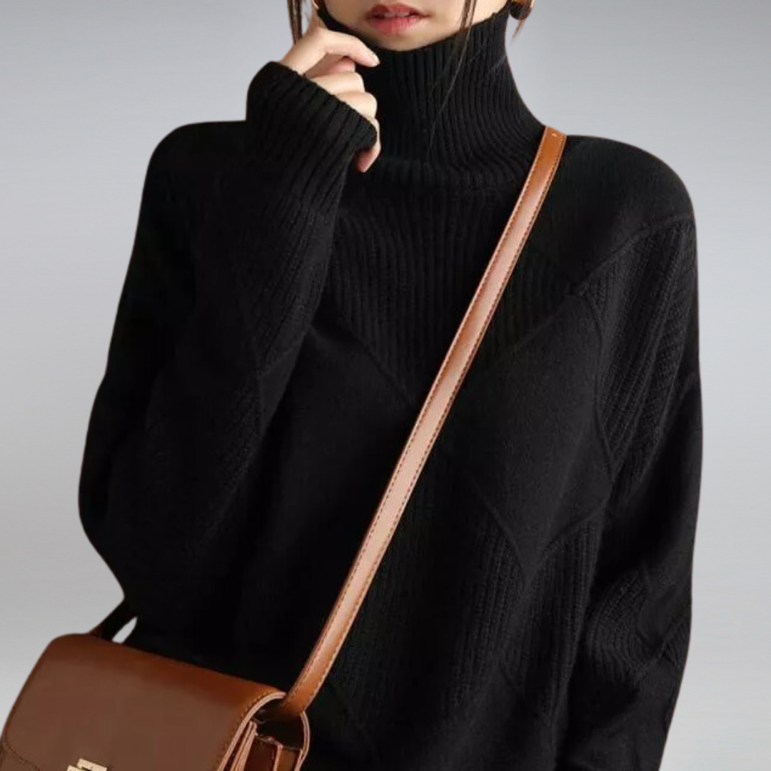 Adelia| SCHICKER ROLLKRAGENPULLOVER