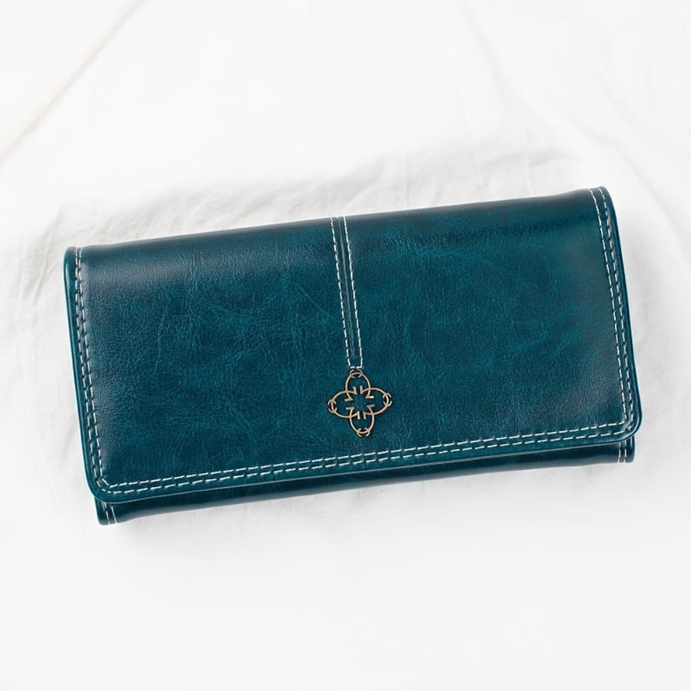 Alyssa™ Trends | Carteira Bifold de Luxo