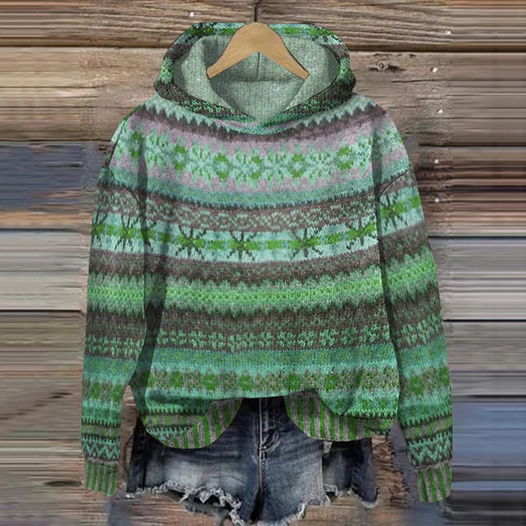 Lina™ - Ethno-Strickpullover