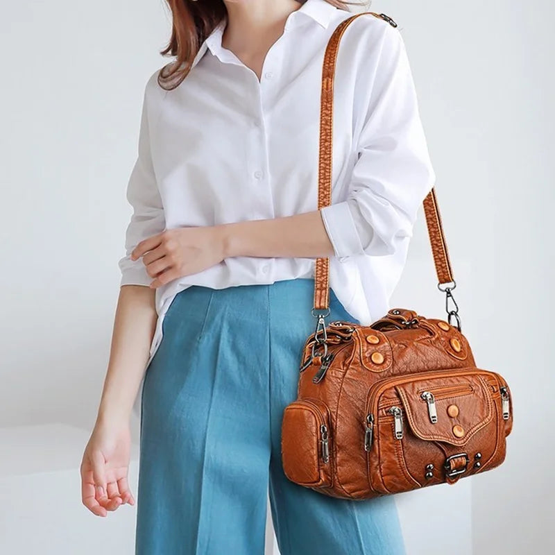 Savannah™ Klassische Vielseitigkeit | Vintage Messenger Bag