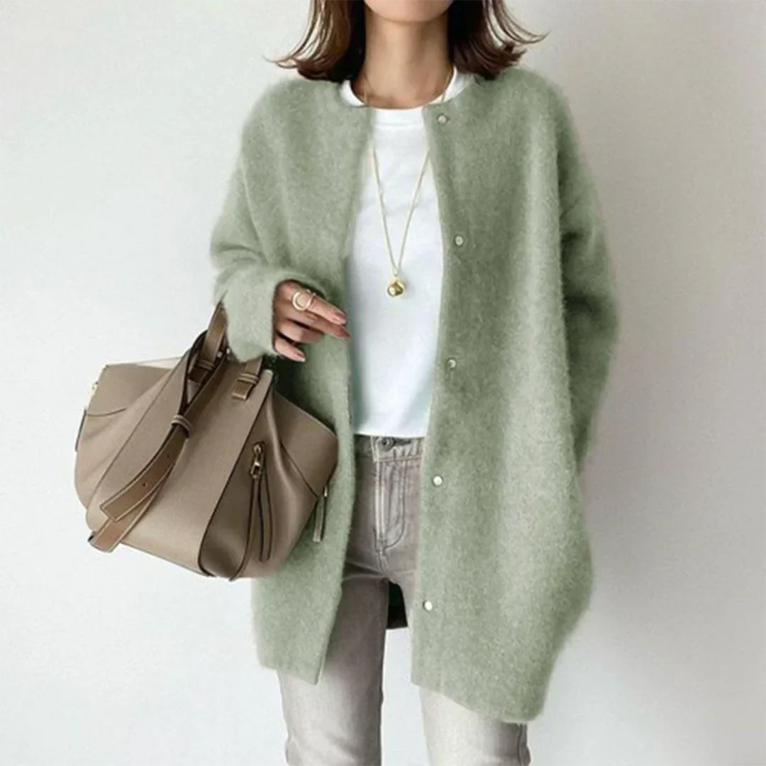 Adele | Eleganter Kaschmir-Strick-Cardigan