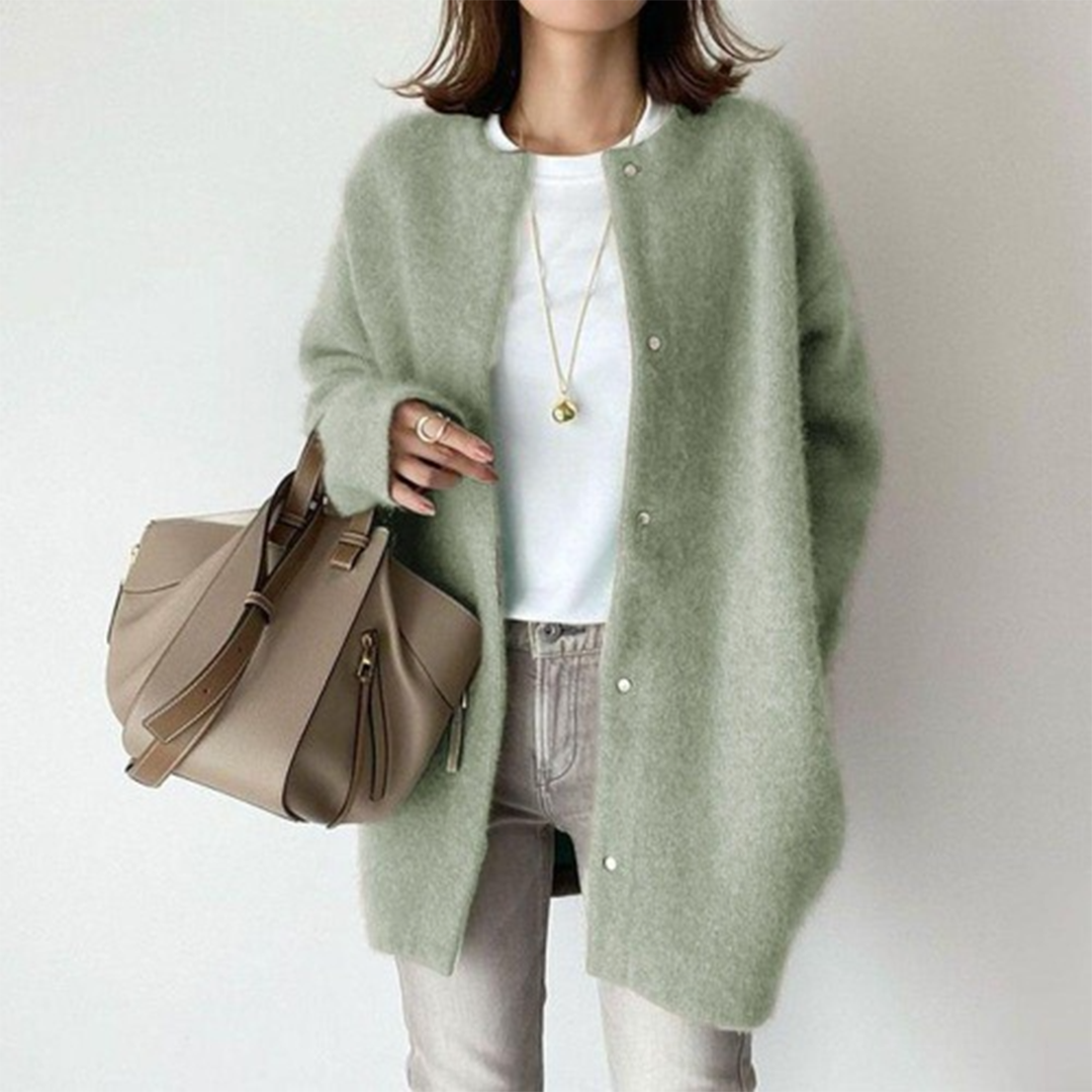 Grace™ - Cardigan de cashmere macio e confortável