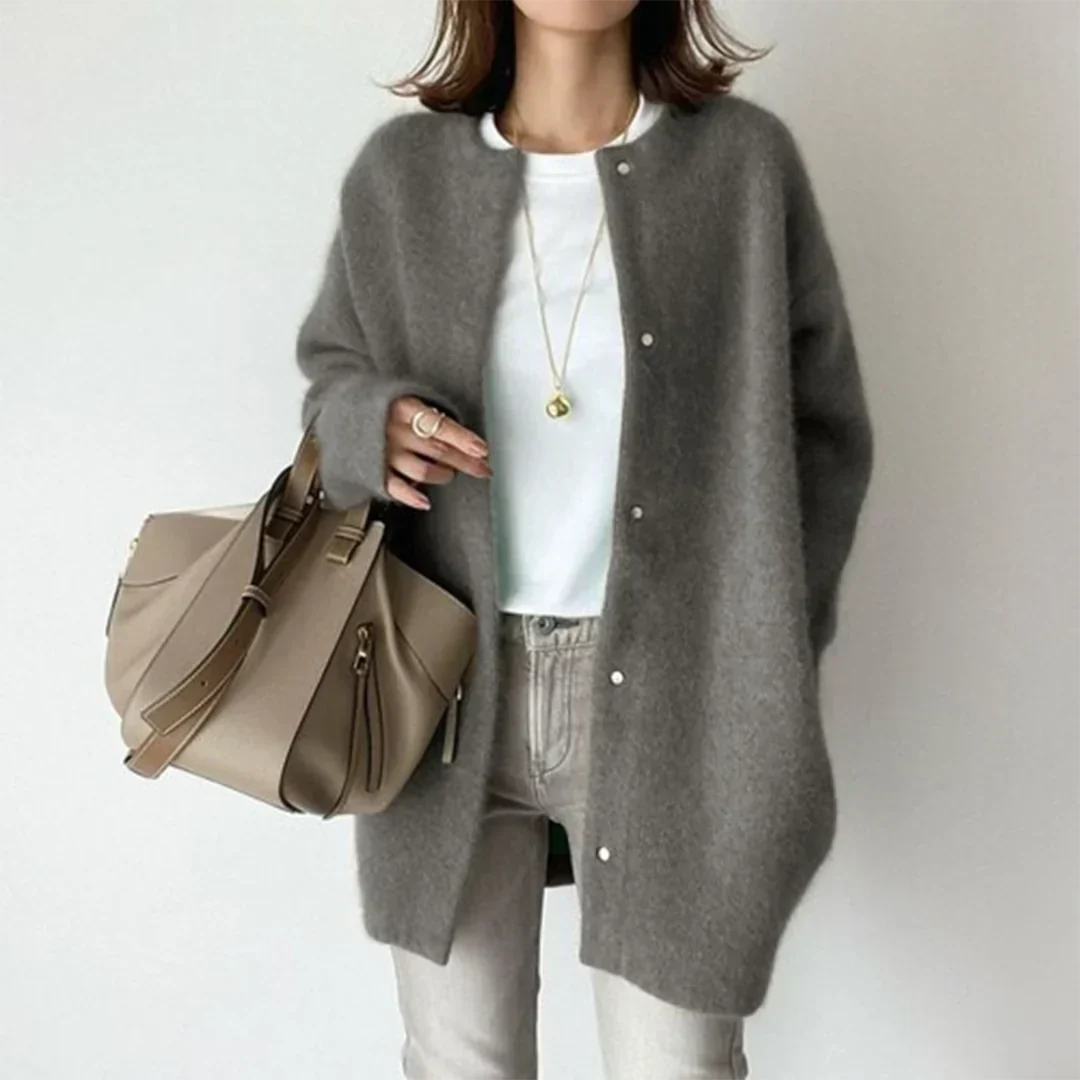 Adele | Eleganter Kaschmir-Strick-Cardigan