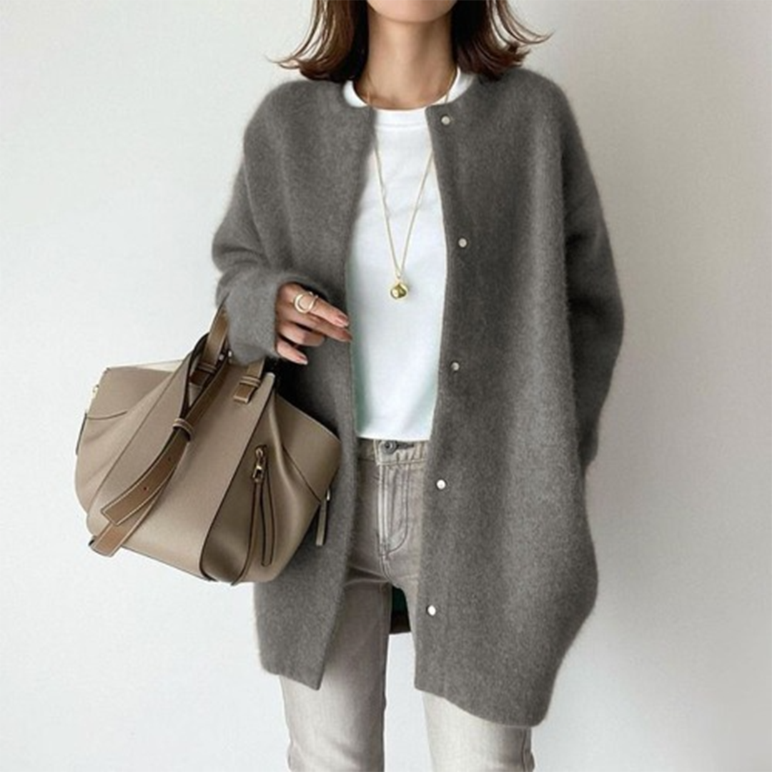 Grace™ - Cardigan de cashmere macio e confortável