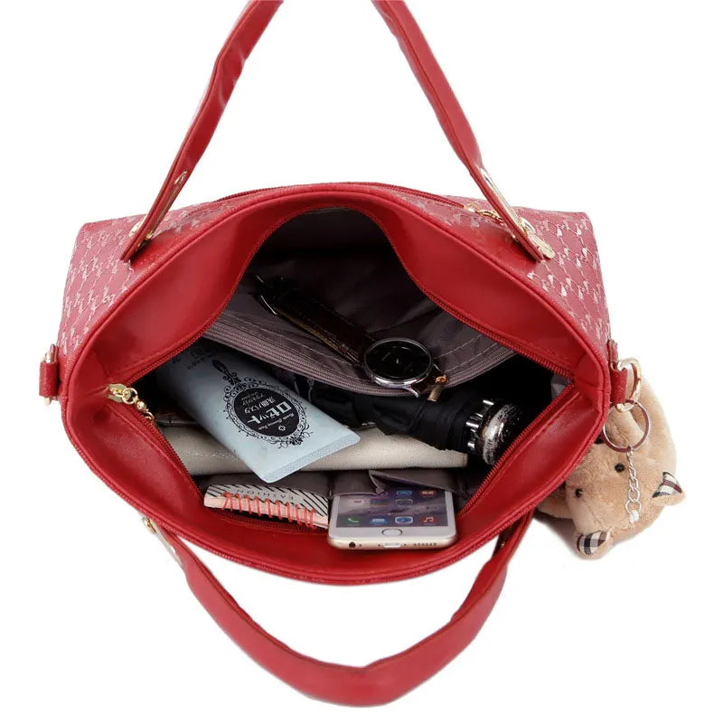 Conjunto Grace™ Luxe | Conjunto de bolsas elegantes e fofas de 4 peças