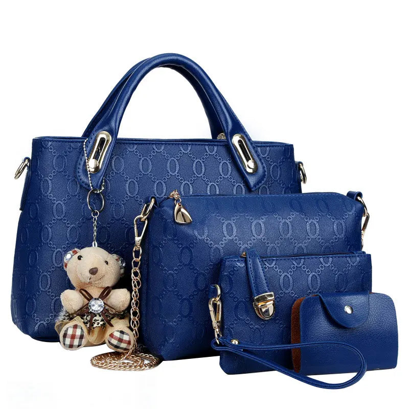 Conjunto Grace™ Luxe | Conjunto de bolsas elegantes e fofas de 4 peças