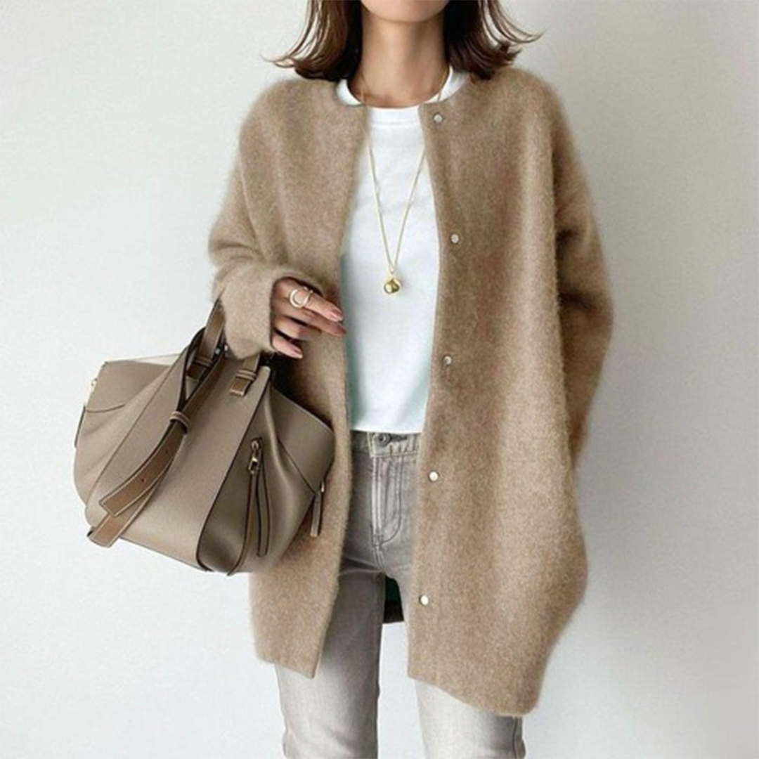Grace™ - Cardigan de cashmere macio e confortável