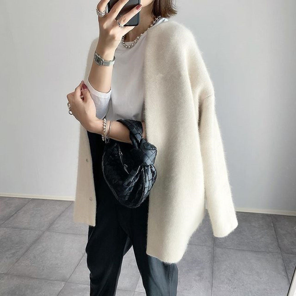 Adele | Eleganter Kaschmir-Strick-Cardigan